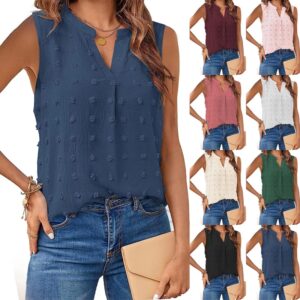Camiseta sin mangas para mujer, corsé y camisa con cuello en V, informal, Primavera, 2023