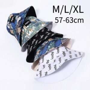 Sombrero de pescador con letras para hombre y mujer, gorro de pescador con cabeza grande, estilo Hip Hop, talla grande, 63cm