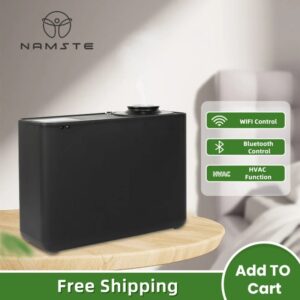 NAMSTE-difusor de Aroma inteligente, 3000M ³, WIFI, Bluetooth, Control, función HVAC, Oasis aromático eléctrico para el hogar, Hotel, 800ML de capacidad