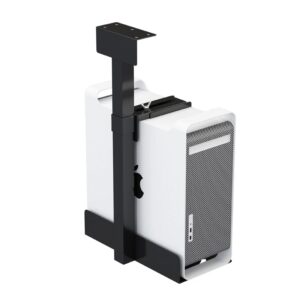 Soporte de caja de PC para debajo del escritorio, soporte de CPU lateral de pared, base de ordenador ajustable, colgador de caja de Host, estante Universal