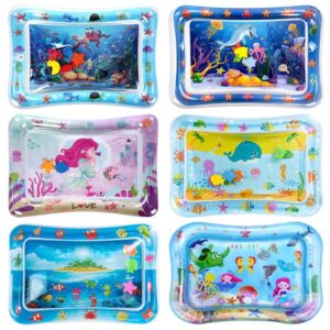 Colchoneta de juego de agua para bebés, cojín inflable de PVC, almohadilla de agua para niños pequeños, juguetes de actividades de desarrollo de educación temprana