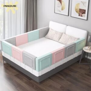 Barrera de cama para niños, barandilla para protección de cama de bebé, 47cm, 1 unidad