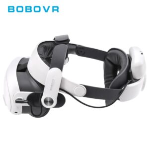BOBOVR-Correa de cabeza M3 Pro Compatible con Meta Quest 3, paquete de batería magnética Elite, correa de repuesto para Quest3 VR, accesorios