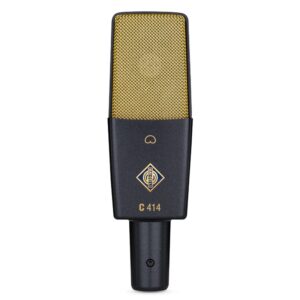 BAIFEILI C414 micrófono de condensador profesional cardioide XLR con diafragma grande para transmisión, grabación, voz Vocal, tambor