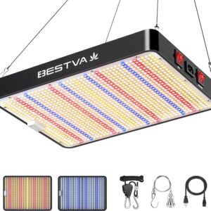 BESTVA-luz LED para cultivo de plantas de interior, fitoamplificador de espectro completo para tienda de cultivo hidropónico, semillas de invernadero, 1000W, 2000W y 4000W