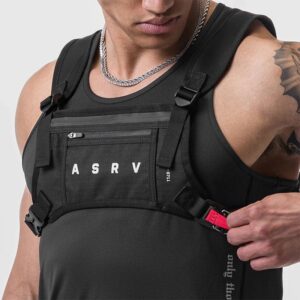 Bolsas de aparejo de pecho para hombre, diseño impermeable, bolso de pecho Unisex, chaleco táctico multifunción, mochilas, paquetes de cintura, nueva moda, 2024
