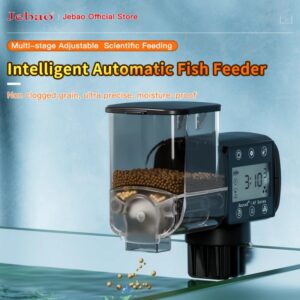 Jebao Jecod-alimentador inteligente para acuario, Alimentador automático con temporizador Digital, Wifi, Control remoto inalámbrico, alimentación de peces, nuevo