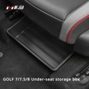 Caja de almacenamiento de asiento para Volkswagen Golf 8/7/7, 5, suministros automotrices, accesorios interiores modificados
