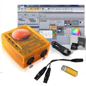 Sunlite-controlador de iluminación DMX512 para escenario, equipo de iluminación para discoteca, DJ, dmx, 2 canales, FC, 1536 canales