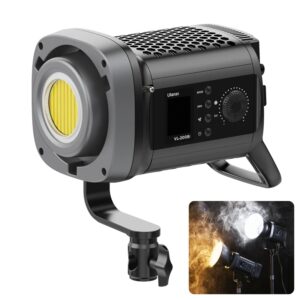 Ulanzi-luz de relleno para vídeo, luz COB Bicolor de 200W, 2700-6500K, con ventilador de refrigeración, montaje Bowens