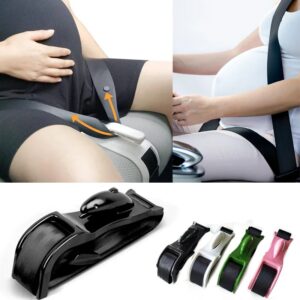 Cinturón de soporte de vientre de seguridad para asiento de coche para mujer embarazada, Protector de vientre para madres de maternidad, extensor de ajustador de bebé, accesorios
