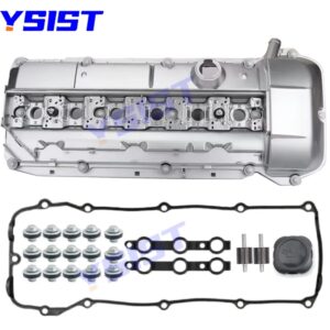 Cubierta de válvula de motor de aluminio, cubierta de culata para BMW M54, M52, E53, E36, E46, E39, X5, Z3, 535i, 330i, 2.5L, 2.8L, 3.0L, 11121432928, nueva