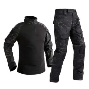 Trajes tácticos de Paintball al aire libre para hombres, uniforme de ropa, camisas de camuflaje impermeables, pantalones Cargo, trajes resistentes al desgaste
