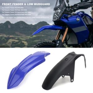 Cubierta de guardabarros delantero para motocicleta, Protector de guardabarros Alto y Bajo para Yamaha Tenere 700 T7 Tenere700 World Raid TENERE 700 World Rally