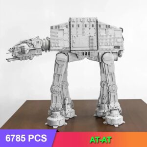 Andador de combate técnico de gran tamaño, Compatible con modelo 75313, Moc, bloques de construcción modulares, ladrillos, juguetes educativos para niños, regalos, 6785 piezas