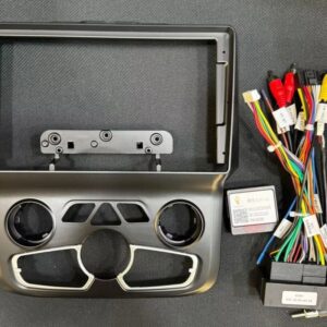 Marco de Fascia de Radio de coche, arnés de cableado de Panel estéreo 2DIN de 9 pulgadas, Cable de alimentación, decodificador Canbus, para Dodge Ram 1500, 5500, 2012-2019