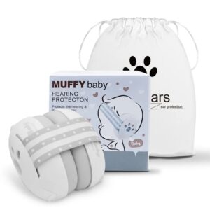 Protección auditiva para bebés y niños pequeños, orejeras con reducción de ruido, auriculares cómodos para bebés, mejora el sueño, hasta 36 meses