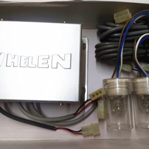 WHELEN kits de luz estroboscópica de xenón brillante para coche, luz de advertencia oculta, lámpara intermitente de Faro, luz trasera de emergencia, 2 cabezales, 60W