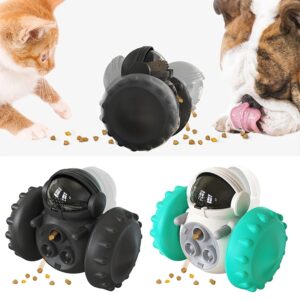 Juguete interactivo con fugas para perros pequeños y grandes, dispensador de comida lenta para cachorros y gatos, accesorios de entrenamiento IQ