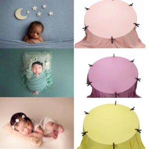 Accesorios de fotografía para recién nacidos, conjunto de envoltura de fondo, telas suaves, accesorios de estudio, mantas de marco para pose de bebé, 150x170 CM