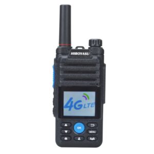 HIROYASU-walkie-talkie 4G Zello LTE, Radio de red de HI-R23 con WIFI, Bluetooth, GPS, batería de 4000mAh