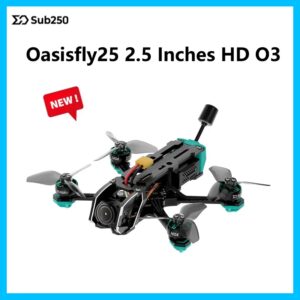 Sub250 Oasisfly25 2,5 pulgadas HD O3 PNP/ TBS NanoRX / ELRS2.4 Redfox A3 35A AIO Freestyle Quadcopter