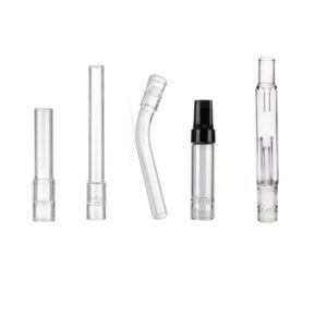 Vástago de vidrio de repuesto largo y corto, accesorio para arizer solo 2 air 2, 70mm, 110mm, vidrio recto doblado