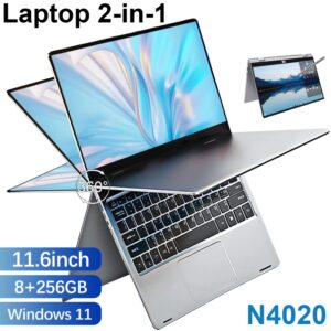 Tableta portátil con rotación de 2024 grados, dispositivo pequeño de 360 pulgadas, 2 en 1, 8GB + 11,6 GB de memoria, novedad de 256