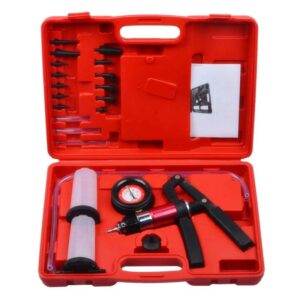 Probador de bomba de presión y vacío manual automático, Kit de herramientas de purga de líquido de embrague de freno, cambio de aceite, juego de purga de fluido de dirección asistida