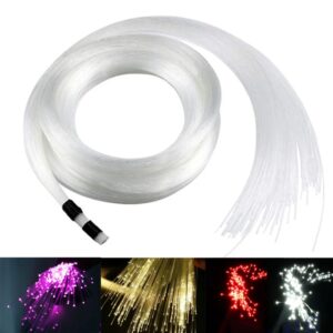 Cable de fibra óptica PMMA de 0,75mm para todo tipo de luces LED, accesorio con efecto de cielo estrellado para decoración del hogar