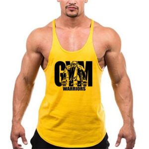 Camisetas sin mangas de culturismo para hombre, ropa deportiva de marca para gimnasio, chalecos musculares de entrenamiento transpirables de algodón, Camisa sin mangas Y trasera de verano