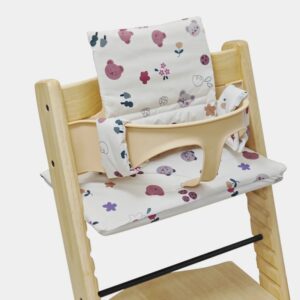 Cojín lavable para silla alta, soporte para trona, accesorios de alimentación para bebé, almohadilla de repuesto para comida de bebé para Stokke