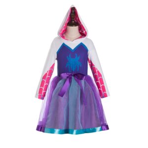 Disfraz de araña fantasma para niños pequeños, Sudadera con capucha de araña fantasma, superhéroe para cumpleaños