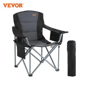 VEVOR-silla plegable ultraligera para exteriores, asiento portátil de alta carga para acampar, playa, senderismo, Picnic, viaje, herramienta de pesca, 350 libras