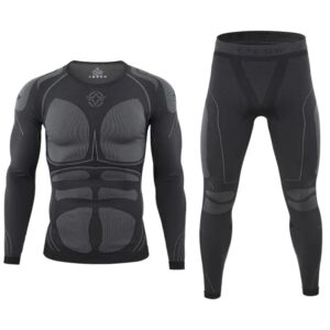 Ropa interior térmica deportiva para hombre, trajes de compresión al aire libre para ciclismo, ropa transpirable de secado rápido, chándales para correr y Fitness