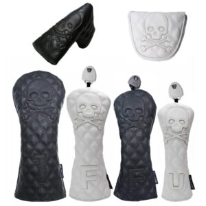 Cubierta de madera de Golf para conductor Fairway, juego de protectores impermeables híbridos de cuero PU, fundas duraderas suaves para palos de Golf