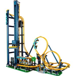 Bloques de construcción de parque de atracciones para niños, juguete de ladrillos para armar montaña rusa, ideal para regalo de Navidad, código 3756, compatible con 10303 piezas
