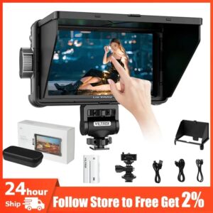 Viltrox-Monitor portátil DC 550 Pro, Monitor de cámara con interfaz HDMI 5,5, 1,4 pulgadas, 4K, 30HZ, batería NP550 para tiro al aire libre