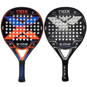 Paleta de Pádel X-ONE para principiantes, raqueta de tenis, 3K, 12K, fibra de carbono, HR3 Core, superficie de potencia de forma redonda