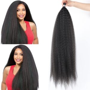 Extensiones de Cabello sintético para trenzas de ganchillo, pelo Afro rizado falso para trenzas de ganchillo, hebra de pelo sintético, trenza de gancho