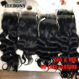 Body Wave SKINMELT Cierre de encaje HD solo invisible 5x5 6x6 7x7 HD, cierre de encaje SKINLIKE HD, cabello humano prearrancado