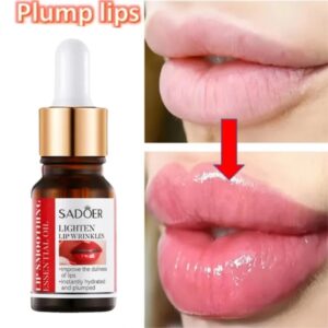 Suero potenciador de labios de colágeno, Aceite hidratante de hialuronato, productos regordetes, potenciador, no irritante, ilumina las líneas de decoloración