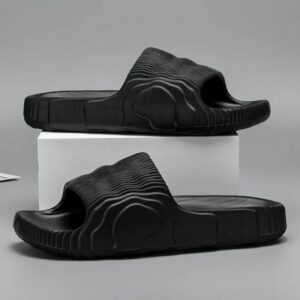 Zapatillas de casa suaves para hombre y mujer, chanclas a prueba de deslizamiento, sandalias de baño para interiores, Hotel, Color sólido, zapatos planos