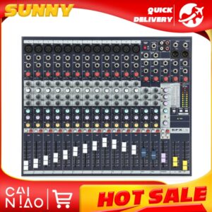 Mezclador de 12 canales EFX12 con efectos, consola de audio profesional para actuaciones en escenario