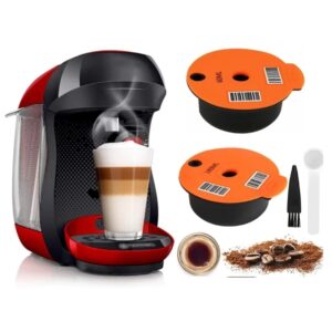 Cápsulas de café reutilizables para máquina de café Tassimo, cápsulas de filtro rellenables, 60ML / 180ML