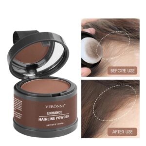 Polvo de línea de pelo de 14 colores, raíz negra, corrector de sombra de línea de pelo Natural instantáneo a prueba de agua, cobertura de pintura, reparación de cabello relleno