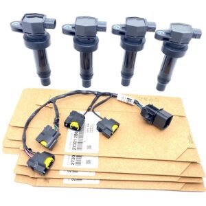 27301-2B010 27350-2B000 cable de extensión de bobina de encendido de alto rendimiento, compatible con Hyundai Kia Motor 10-11 Kia Soul 1.6L 273012B010
