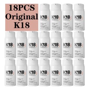 Tratamiento Capilar Original K18, mascarilla para el cabello sin aclarado, reparación del cabello seco dañado, 4 minutos para el daño capilar inverso, hidratante k18