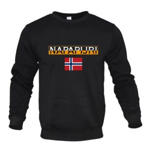 NAPAPIJRI-chándal con capucha para hombre y mujer, ropa informal holgada de gran tamaño con estampado clásico, estilo Retro, 2024