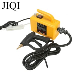 JIQI-máquina de limpieza móvil de alta presión, limpiador a vapor, esterilización por bombeo automático, desinfectante, 2600W, 1,8 M